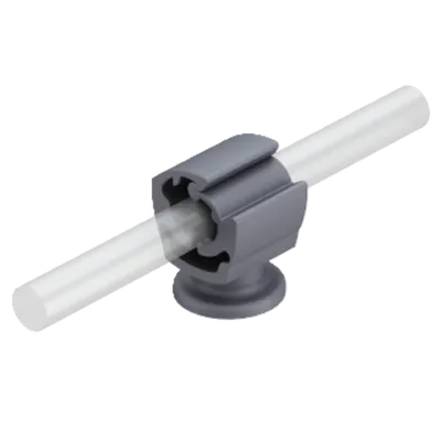 Suport universal pentru conductor paratrasnet RD 8-10 mm cu prindere M8