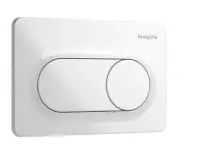 Clapeta de actionare, alb lucios, spalare dubla, Hansgrohe iFrame Original S