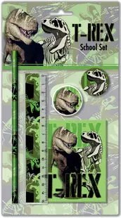 Set de rechizite școlare Graffiti T-Rex - T-Rex, 5 piese