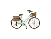 Bicicletă de oraș Dolce Vita by Canellini OLDSTYLE damă cu genți și coș