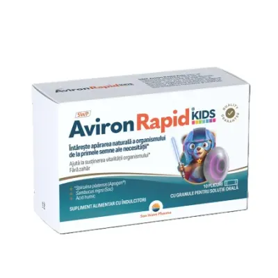 Aviron Rapid Kids, Sun Wave Pharma | 10 plicuri