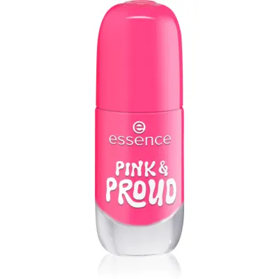 essence Gel Nail Polish lac de unghii sub forma de gel culoare 22 PINK & PROUD 8 ml