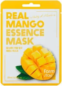 FarmStay Real Essence Mască de față folie Mango, 23 ml