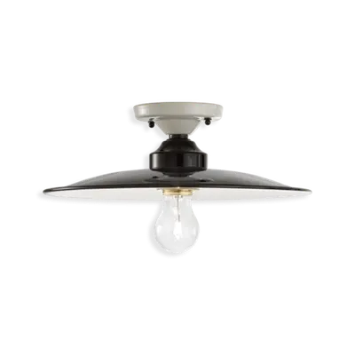 Plafoniera, lampa de tavan D.35 RETRO B&W FINISH - C1615