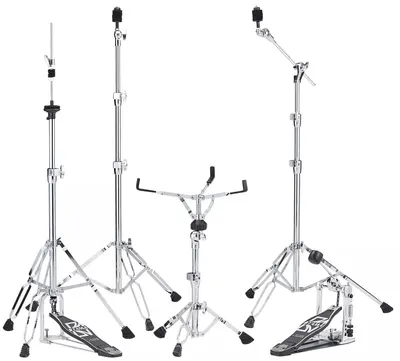 Set de accesorii Tama - Standard HM5W, 5 piese, argintiu
