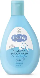 Sampon pentru par si corp Bebble, 200 ml