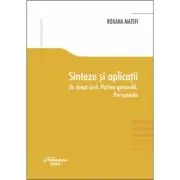 Sinteze si aplicatii de drept civil. Partea generala. Persoanele
