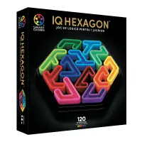 Joc de logica cu 120 de provocari, Smart Games, IQ Deluxe, Hexagon