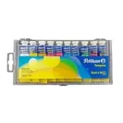 Culori tempera 10 culori x 12ml, 719130, Pelikan
