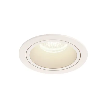 Spot incastrat, NUMINOS L Ceiling lights, white Indoor LED recessed ceiling light white/white 4000K 40°