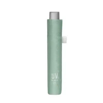 Umbrelă extra slim, UV50+, Perletti, culoarea verde mentă