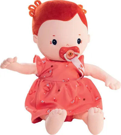 Păpușă moale Lilliputiens - Rose, 36 cm