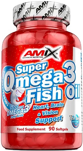 Super Omega 3 Fish Oil, 90 capsule, Amix