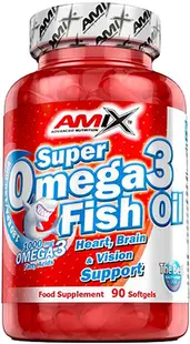 Super Omega 3 Fish Oil, 90 capsule, Amix