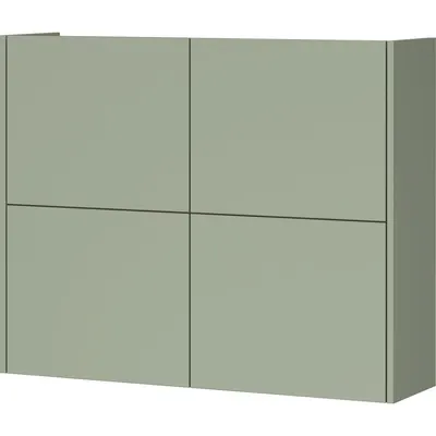 Dulap verde prăfuit cu aspect mat suspendat 97x79x27 cm Binetto – Germania
