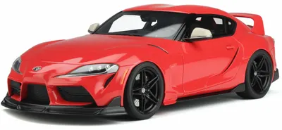 Model de colecție GT Spirit Modern: Mașini - Toyota Supra GR Heritage Edition (Red) (2021)