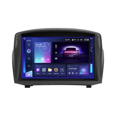 Navigatie Auto Teyes CC3 2K Ford Fiesta 6 2008-2019 6+128GB 9.5" QLED Octa-core 2Ghz, Android 4G Bluetooth 5.1 DSP