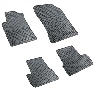 Set covorase auto din cauciuc Citroen C3 2009-2016, presuri FROGUM, negre, 4 buc.