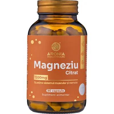 Magneziu Citrat 1200mg 90cps