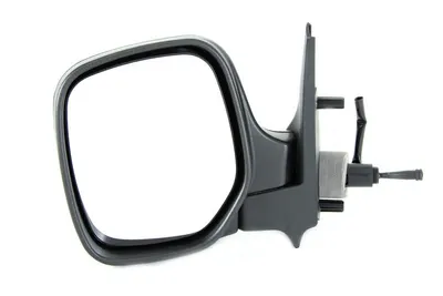 Oglinda stanga potrivit CITROEN BERLINGO; PEUGEOT PARTNER 1996-2008 - mecanica incalzita, grunduita