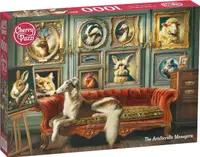 Puzzle Cherry Pazzi din 1000 piese - Menajerie aristocratică