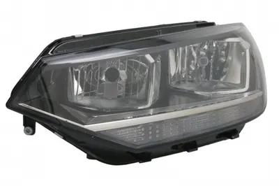 Far fata Stanga (H7 H7 PW24W W21W, electric, cu motor) potrivit VW TOURAN 05.15