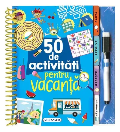 50 de activități pentru vacanță - Hardcover - ***