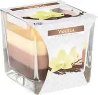 Lumânare parfumată Bispol Aura - Vanilie, 170 g