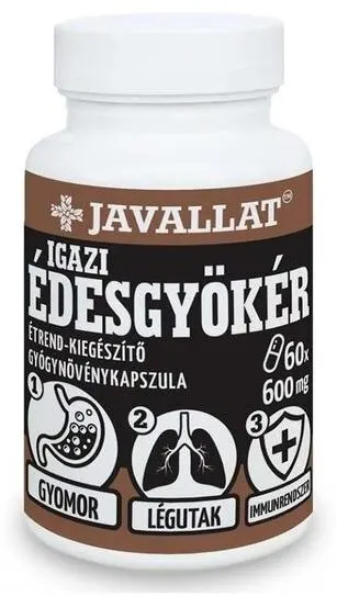 Lemn dulce, 60 capsule, Javallat