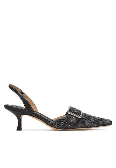 Pantofi dama piele naturala - Negru