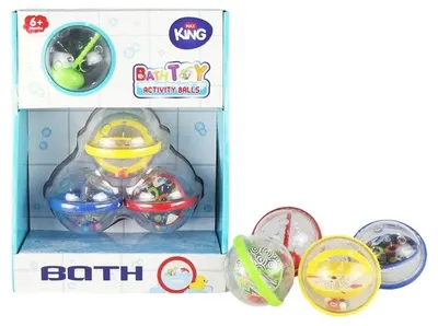 Jucării de baie pentru bebeluși Raya Toys - Sfere