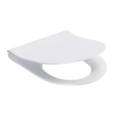 Capac WC din duroplast, Cersanit Urban harmony, K98-0133, alb, inchidere soft close