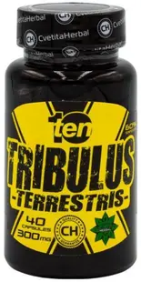 10/ten Tribulus Terrestris, 300 mg, 40 capsule, Cvetita Herbal