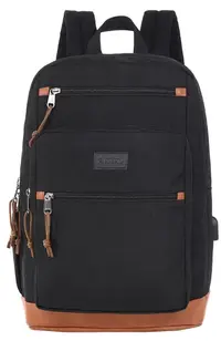 Ghiozdan pentru laptop Canyon - BPS-5 22L USB, 15.6", neagra