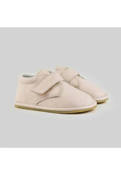Pantofi Barefoot din piele naturala - Pinkee - Roz - Roz pastel