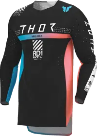 Tricou atv cross copii Thor Sportmode Synth, culoare negru, marime YL