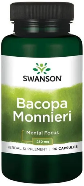 Bacopa Monnieri, 250 mg, 90 capsule, Swanson