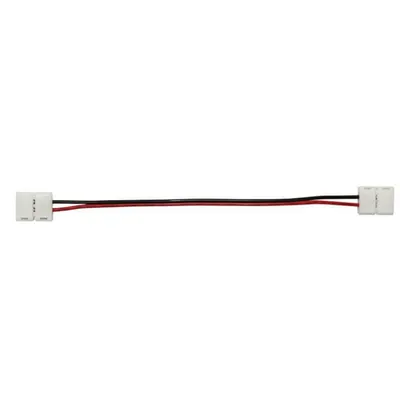 Conector flexibil cu doua mufe pentru banda LED pentru banda latimea 8mm monocolora