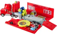 Set de joacă Disney Pixar Cars – Mack Mobile Rescue Repair Center, cu Guido