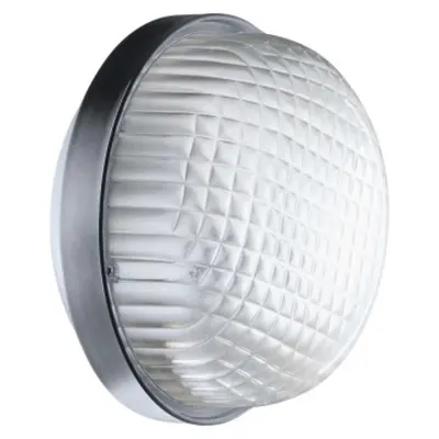 Corp de Iluminat Bolla 260 - Wired With Motion Detector - 2000 Lumen Led - 3000k - 230v - 50 Hz - Ip55 - Graphite Grey