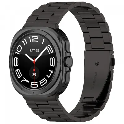 Curea Techsuit W010 pentru Samsung Galaxy Watch Ultra Series, Neagra