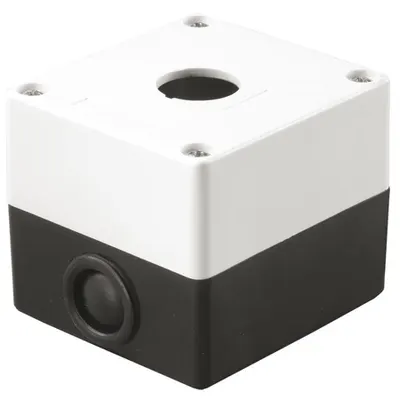 Lamp hausing KP101 pentru buton s 1places Alb