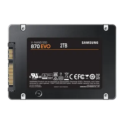 Ssd Samsung 870 Evo, 2tb, Sata Iii