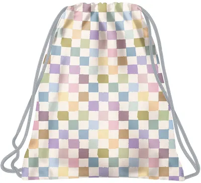 Geantă sport BackUp 8 A - Pastel Checkered