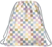 Geantă sport BackUp 8 A - Pastel Checkered