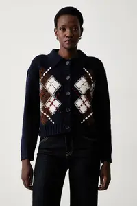 ERMANNO Firenze cardigan pentru femei cu lână