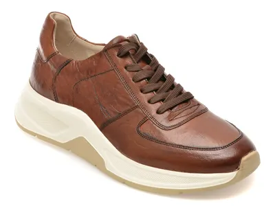 Pantofi sport RELAX maro, 2606, din piele naturala