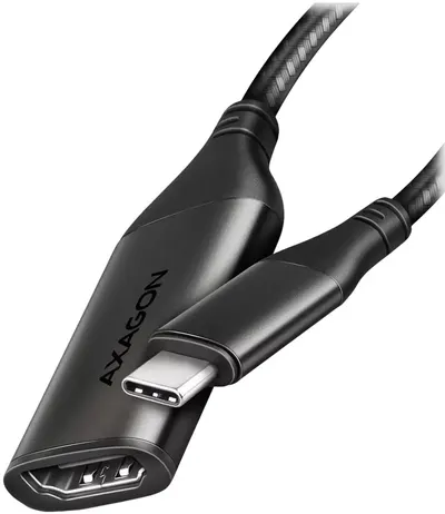 Cablu AXAGON - RVC-HI2M, USB-C/HDMI 4K/60Hz, 0.25 m, negru