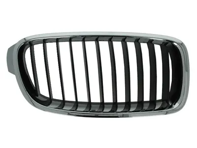 Grila fata Dreapta crom/negru potrivit BMW 3 F30, F80, 3 F31 1.5-3.0H 2011-2019