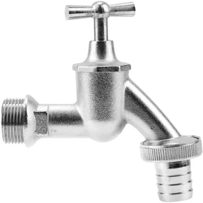 Robinet pentru fântână de grădină Gardena - cu racord pentru furtun ⌀ 13 mm x 1/2'', filet furtun M